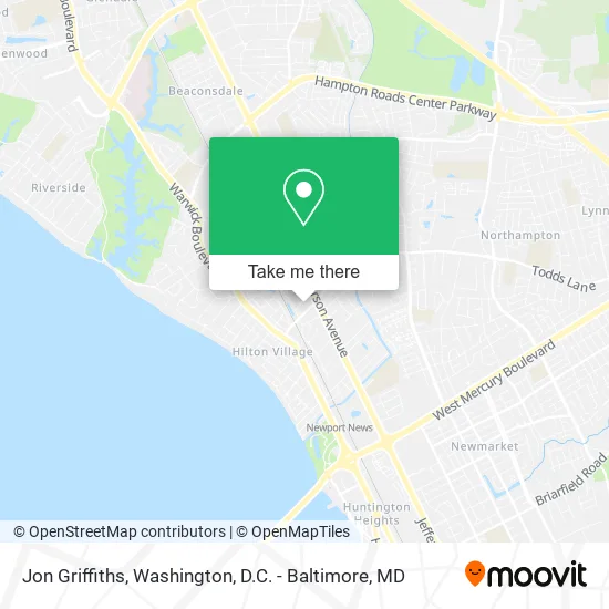 Jon Griffiths map
