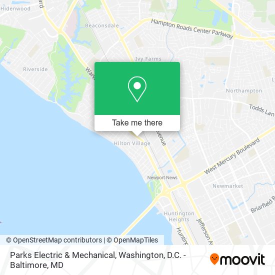Parks Electric & Mechanical map