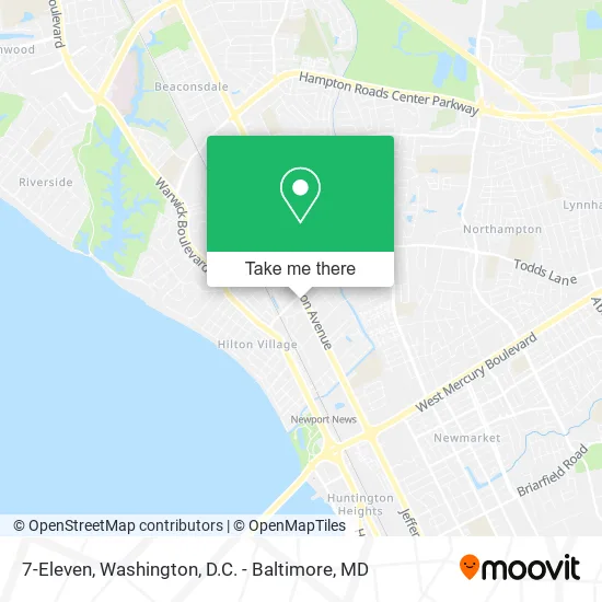 7-Eleven map