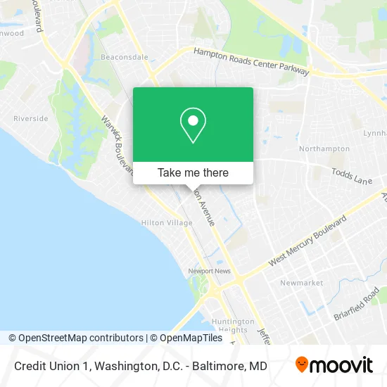 Credit Union 1 map