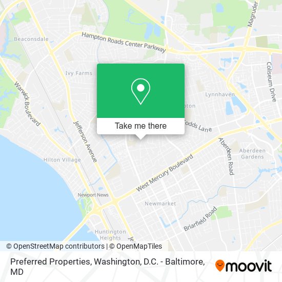 Preferred Properties map