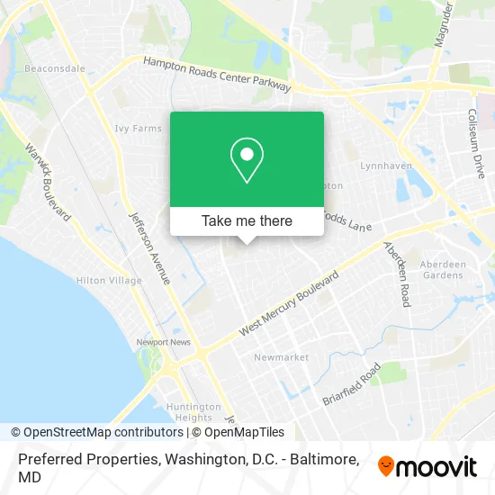 Preferred Properties map