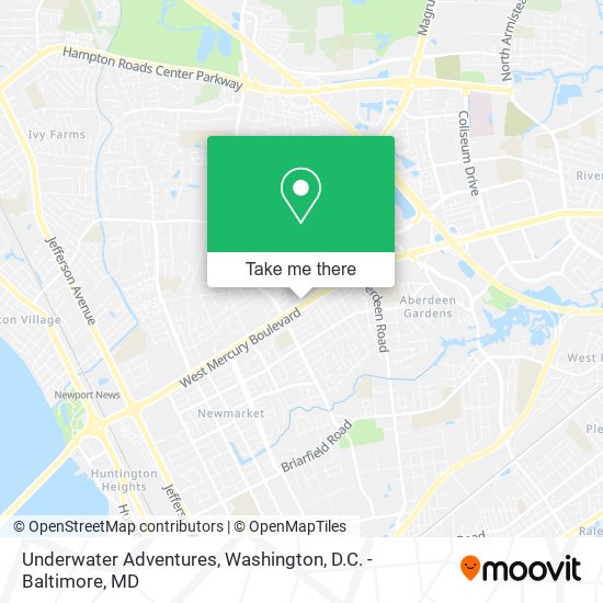 Underwater Adventures map
