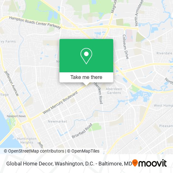 Mapa de Global Home Decor