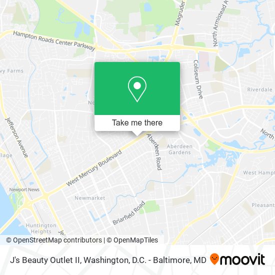Mapa de J's Beauty Outlet II