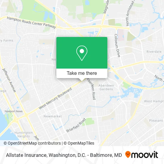 Allstate Insurance map