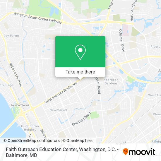 Mapa de Faith Outreach Education Center