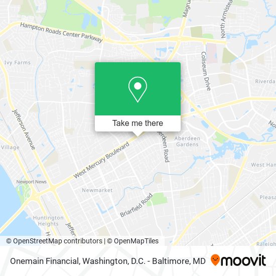 Onemain Financial map
