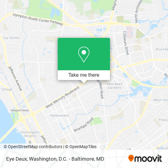 Eye Deux map