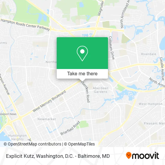 Explicit Kutz map