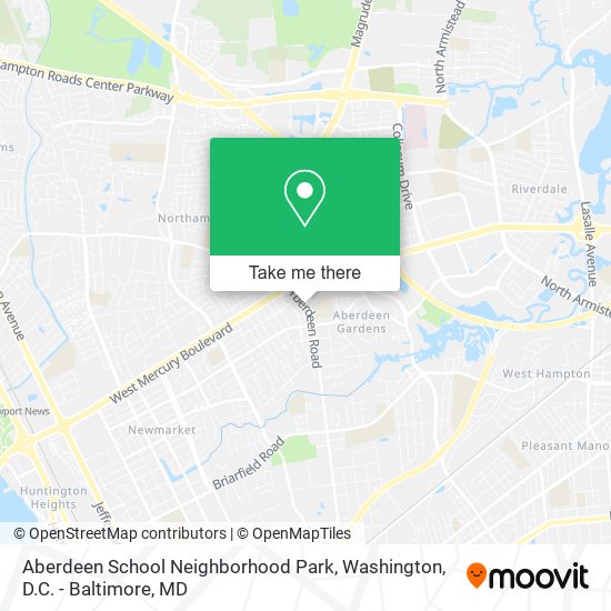 Mapa de Aberdeen School Neighborhood Park
