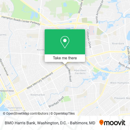 Mapa de BMO Harris Bank