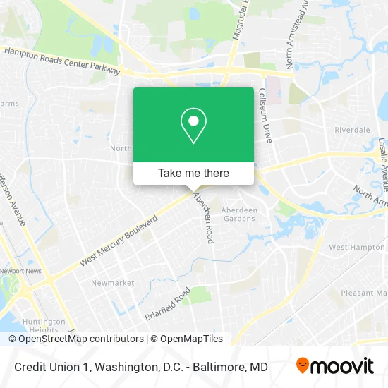 Credit Union 1 map