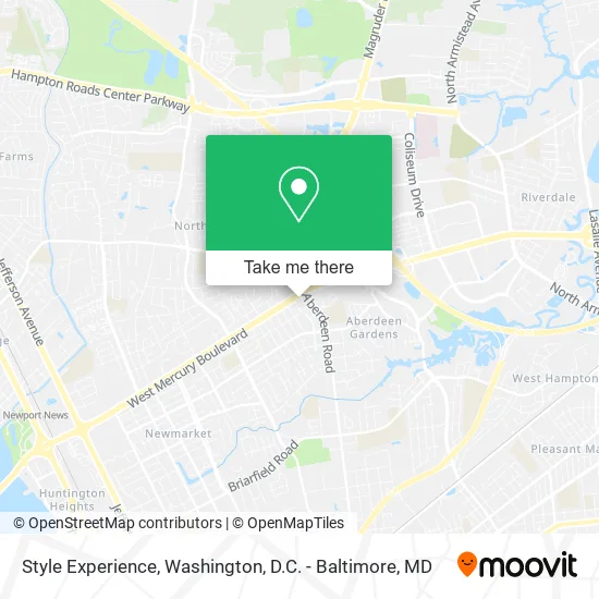 Style Experience map