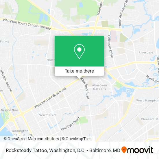 Rocksteady Tattoo map