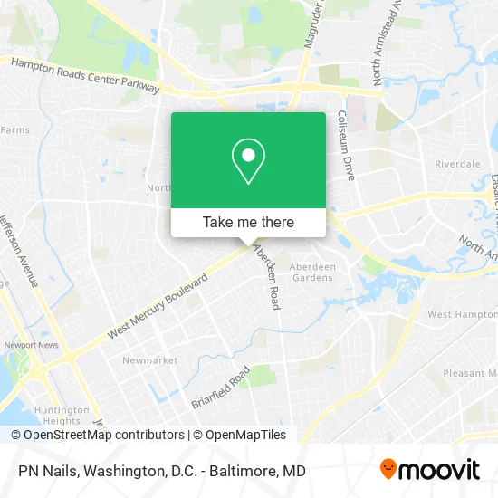 PN Nails map
