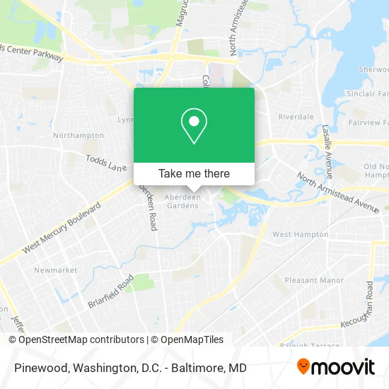 Pinewood map