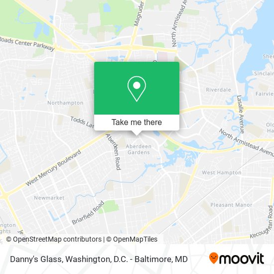 Danny's Glass map