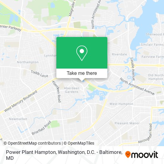 Mapa de Power Plant Hampton