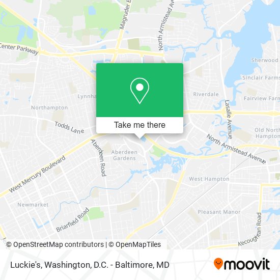 Luckie's map