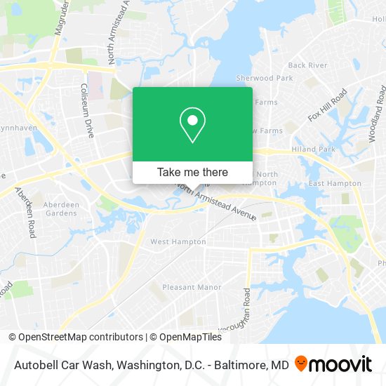 Mapa de Autobell Car Wash