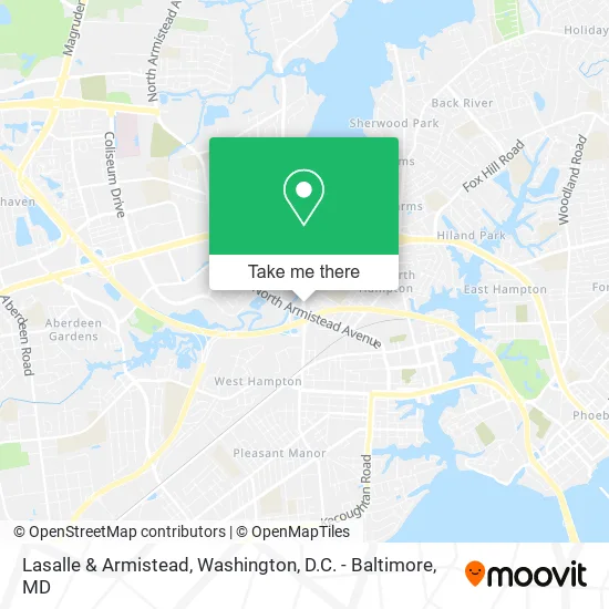 Lasalle & Armistead map