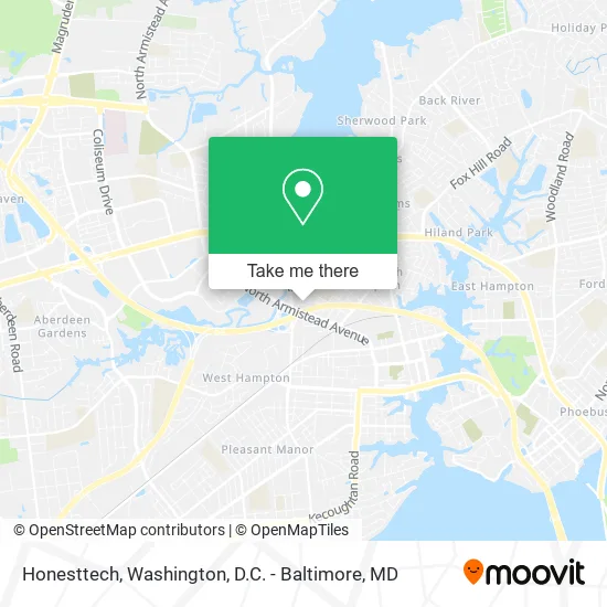 Honesttech map