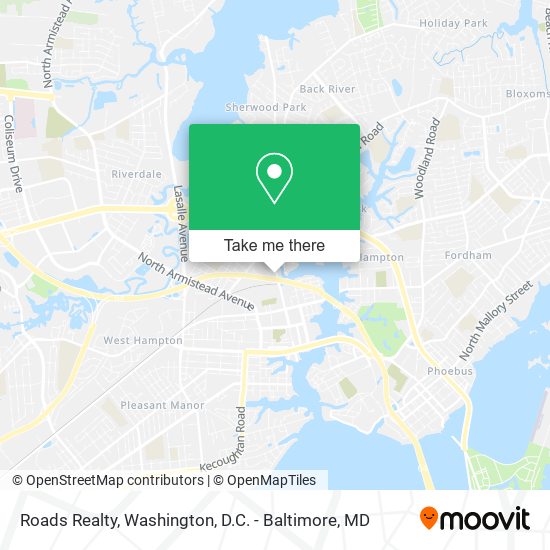 Mapa de Roads Realty