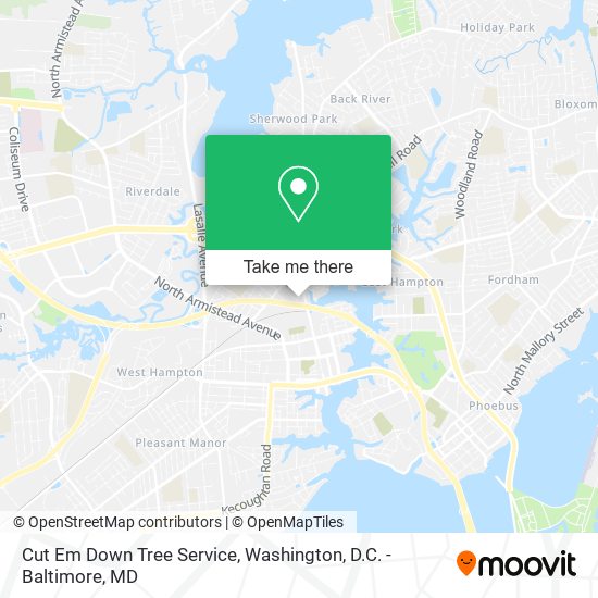 Mapa de Cut Em Down Tree Service