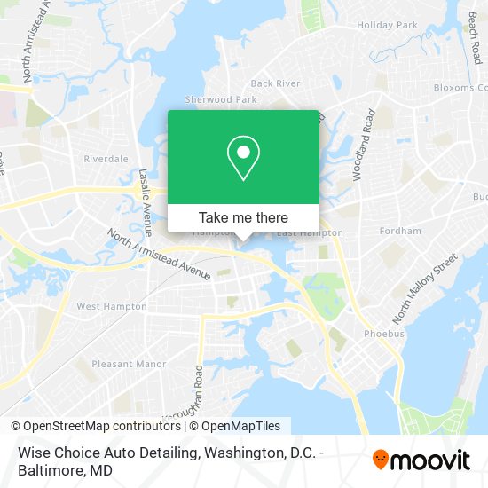 Wise Choice Auto Detailing map