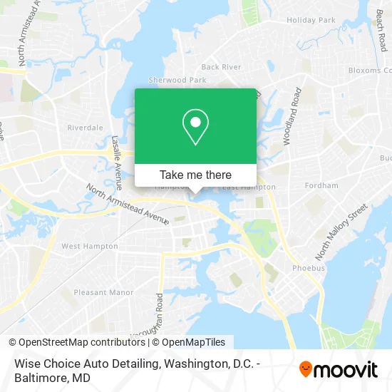 Wise Choice Auto Detailing map