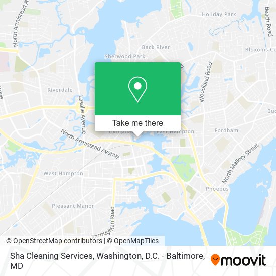 Mapa de Sha Cleaning Services