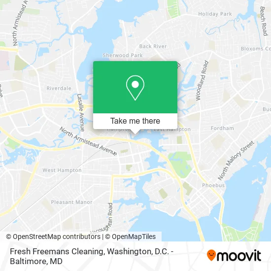 Fresh Freemans Cleaning map