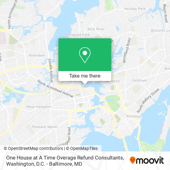 One House at A Time Overage Refund Consultants map
