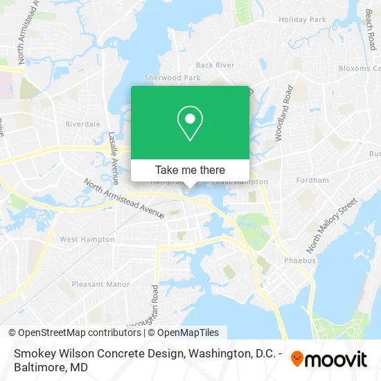 Smokey Wilson Concrete Design map