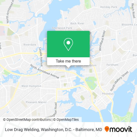 Low Drag Welding map