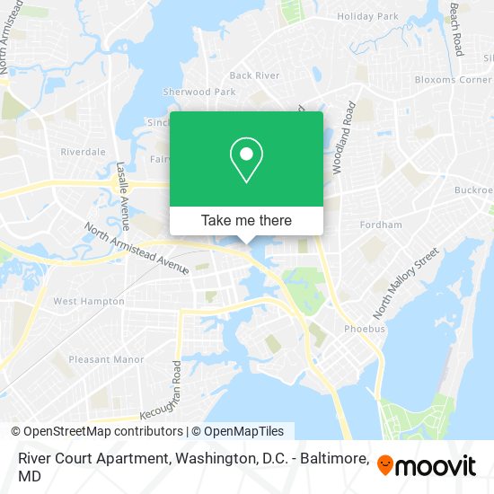 River Court Apartment map