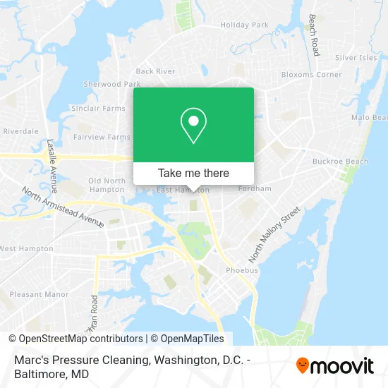 Marc's Pressure Cleaning map