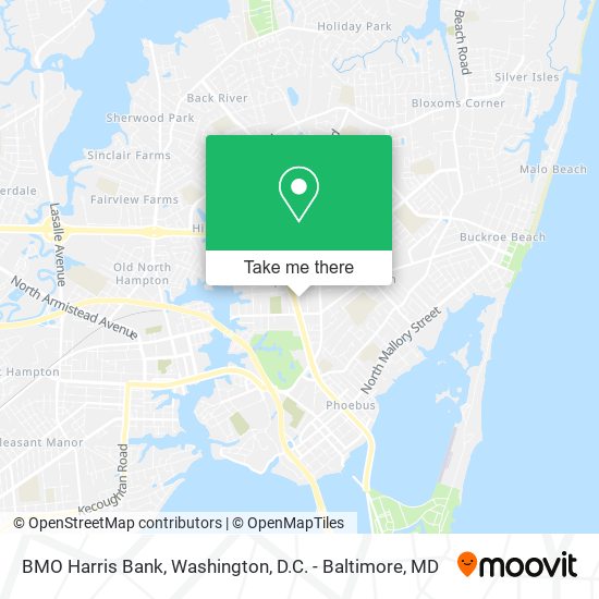 Mapa de BMO Harris Bank