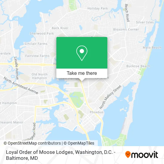 Loyal Order of Moose Lodges map