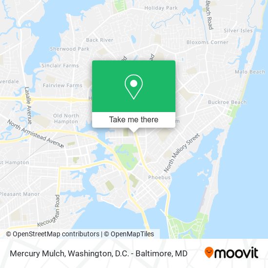 Mapa de Mercury Mulch