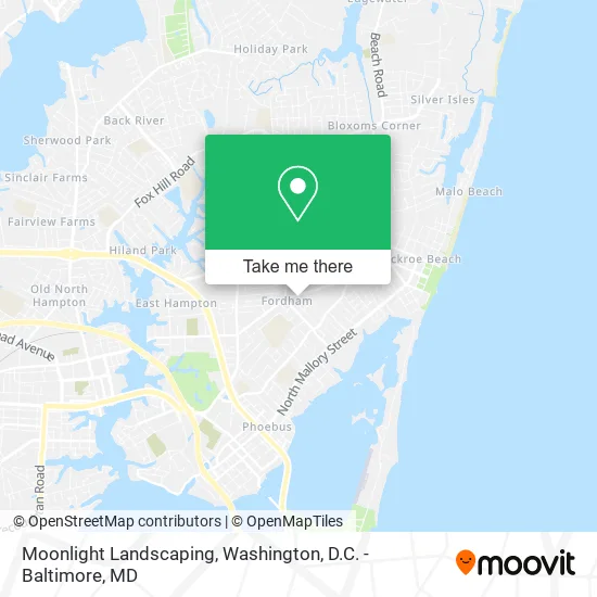 Moonlight Landscaping map