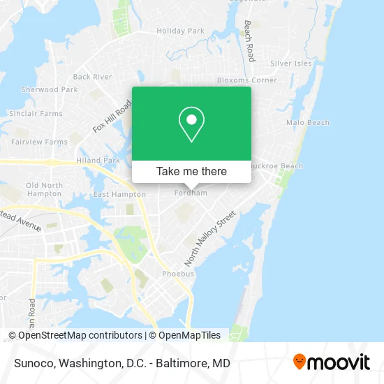 Sunoco map