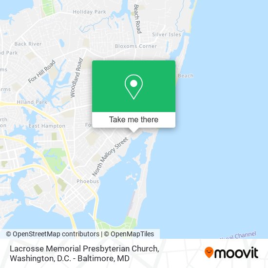 Mapa de Lacrosse Memorial Presbyterian Church