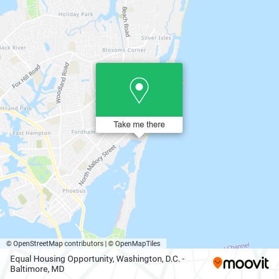 Equal Housing Opportunity map