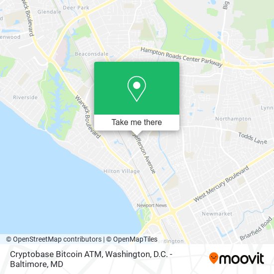 Mapa de Cryptobase Bitcoin ATM