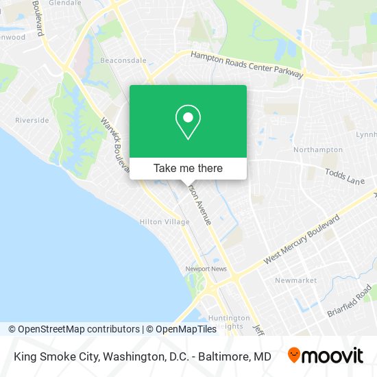 King Smoke City map