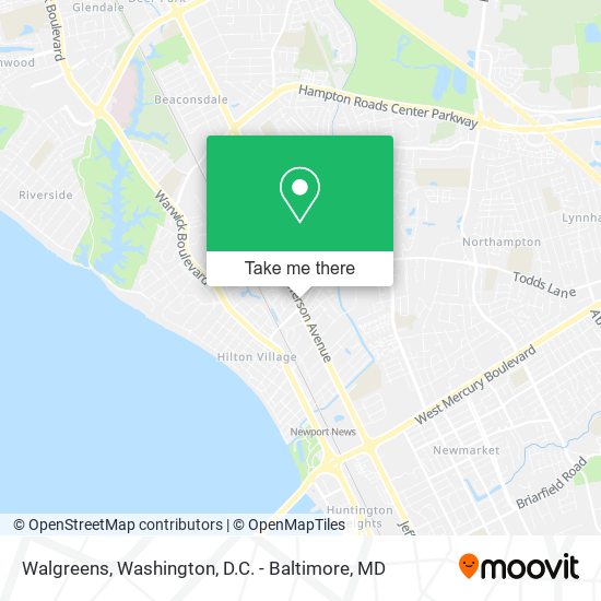 Walgreens map