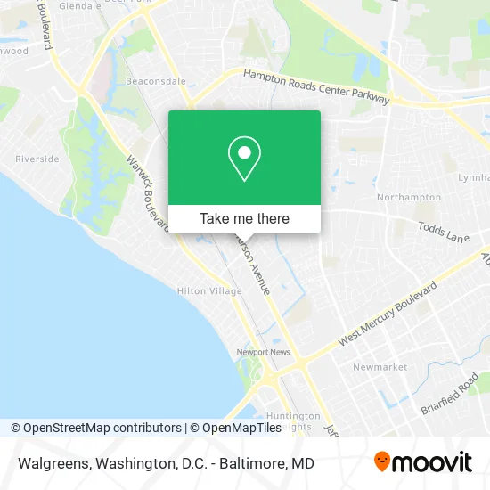 Walgreens map
