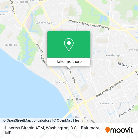 Libertyx Bitcoin ATM map